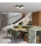 Round ceiling lamps - Sollux Plafond OMIQ olive green SL.1680 - product 10