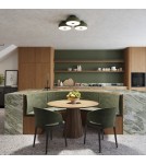 Round ceiling lamps - Sollux Plafond OMIQ olive green SL.1680 - product 11