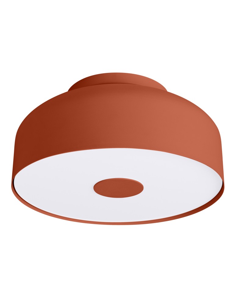 Round ceiling lamps - Sollux Plafond OMIQ ochre red SL.1681 - product kolory-swiatla.pl 1