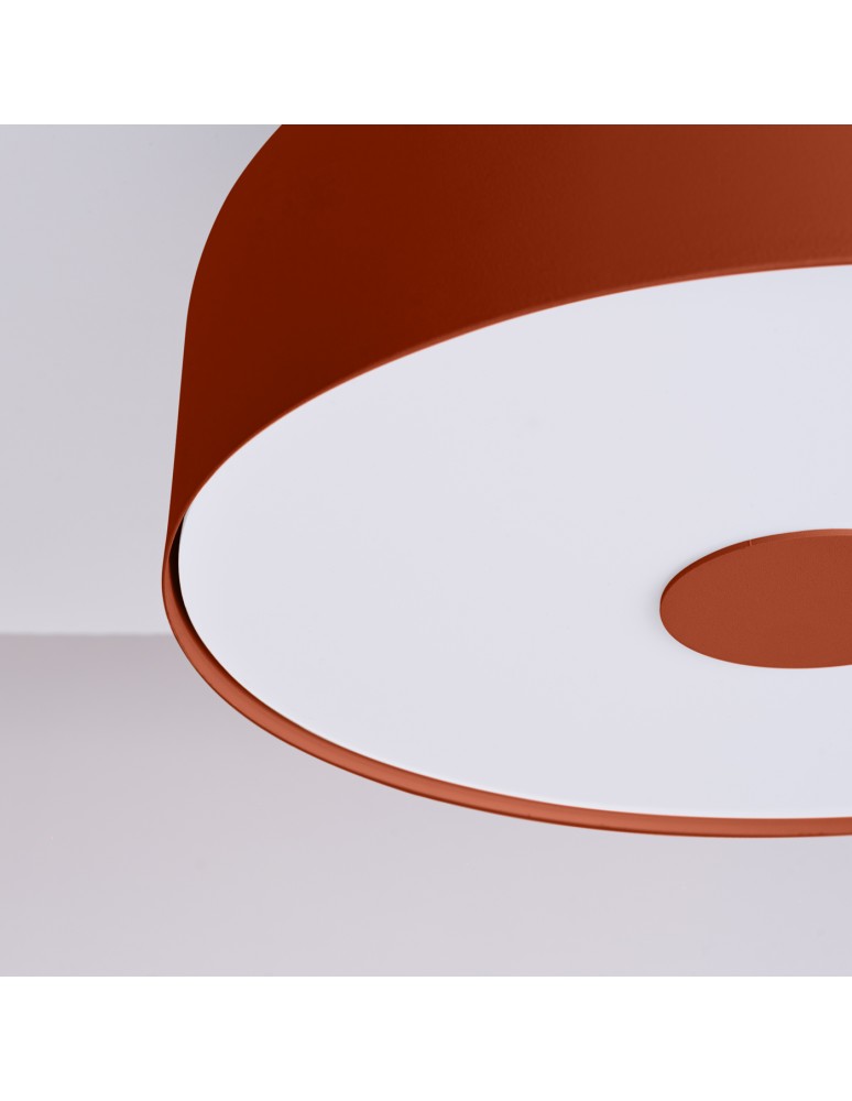 Round ceiling lamps - Sollux Plafond OMIQ ochre red SL.1681 - product kolory-swiatla.pl 5