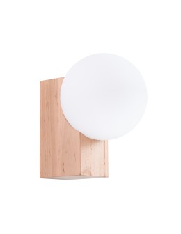 Sollux Wall lamp BULBO natural wood SL.1682