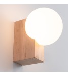 Sollux Kinkiet BULBO naturalne drewno SL.1682