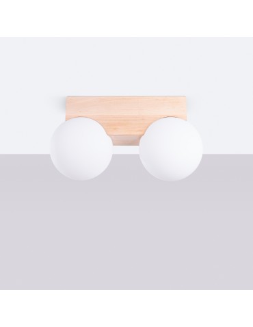 Sollux Plafond BULBO 2 natural wood SL.1683 - product 2