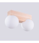 Wooden ceiling lamps - Sollux Plafond BULBO 2 natural wood SL.1683 - product 8