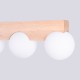Sollux Plafon BULBO 3 naturalne drewno SL.1684
