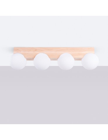 Sollux Plafond BULBO 4 natural wood SL.1685 - product 2