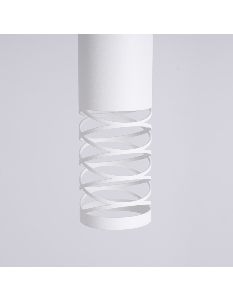 Pendant tube lamps - Sollux LAMI 1 pendant lamp white SL.1686 - product kolory-swiatla.pl 5