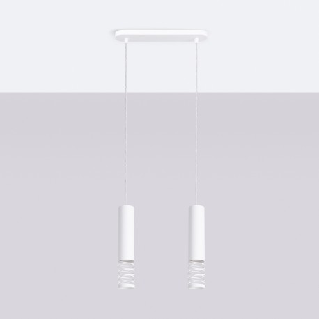 Sollux Lampa wisząca LAMI 2 biały SL.1687