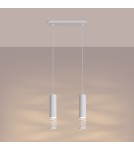 Pendant tube lamps - Sollux LAMI 2 pendant lamp white SL.1687 - product 3