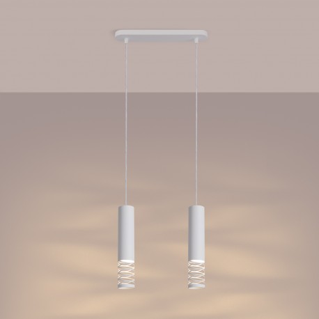 Sollux Lampa wisząca LAMI 2 biały SL.1687
