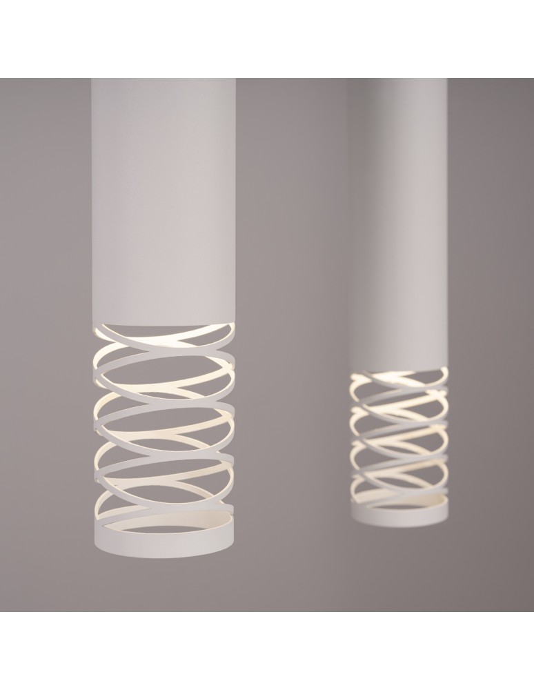 Pendant tube lamps - Sollux LAMI 2 pendant lamp white SL.1687 - product kolory-swiatla.pl 4
