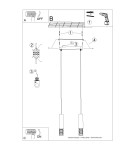 Pendant tube lamps - Sollux LAMI 2 pendant lamp white SL.1687 - product 10