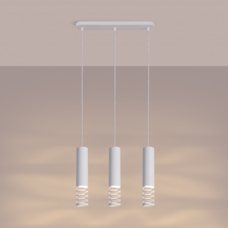 Sollux Lampa wisząca LAMI 3L biały SL.1688
