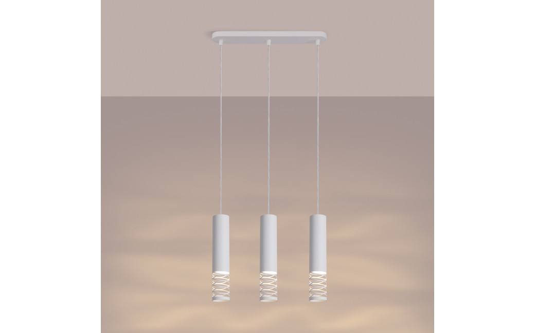 Sollux Lampa wisząca LAMI 3L biały SL.1688