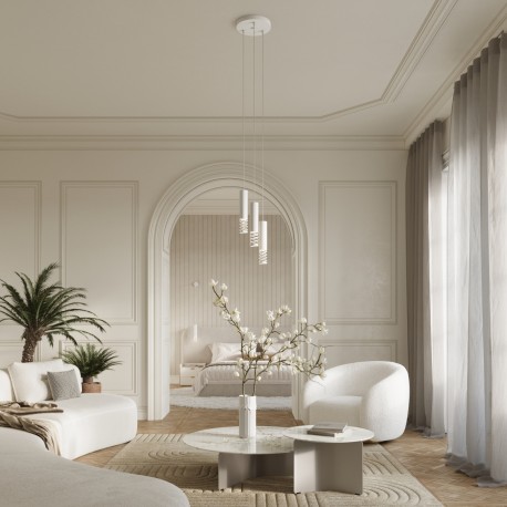 Sollux Lampa wisząca LAMI 3L biały SL.1688