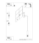 Wall lamps - Sollux Wall lamp LAMI white SL.1690 - product 11