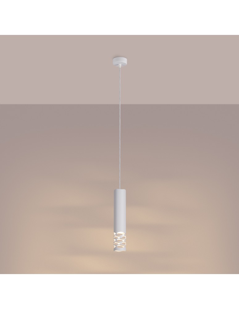Pendant tube lamps - Sollux LIRO 1 pendant lamp white SL.1691 - product kolory-swiatla.pl 3