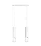 Pendant tube lamps - Sollux LIRO 2 pendant lamp white SL.1692 - product 1