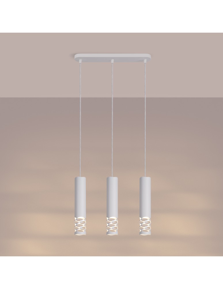 Pendant tube lamps - Sollux LIRO 3L pendant lamp white SL.1693 - product kolory-swiatla.pl 3