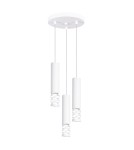Pendant tube lamps - Sollux LIRO 3P pendant lamp white SL.1694 - product 1