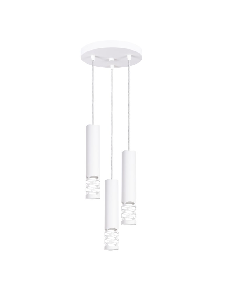 Pendant tube lamps - Sollux LIRO 3P pendant lamp white SL.1694 - product kolory-swiatla.pl 1