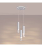 Pendant tube lamps - Sollux LIRO 3P pendant lamp white SL.1694 - product 3