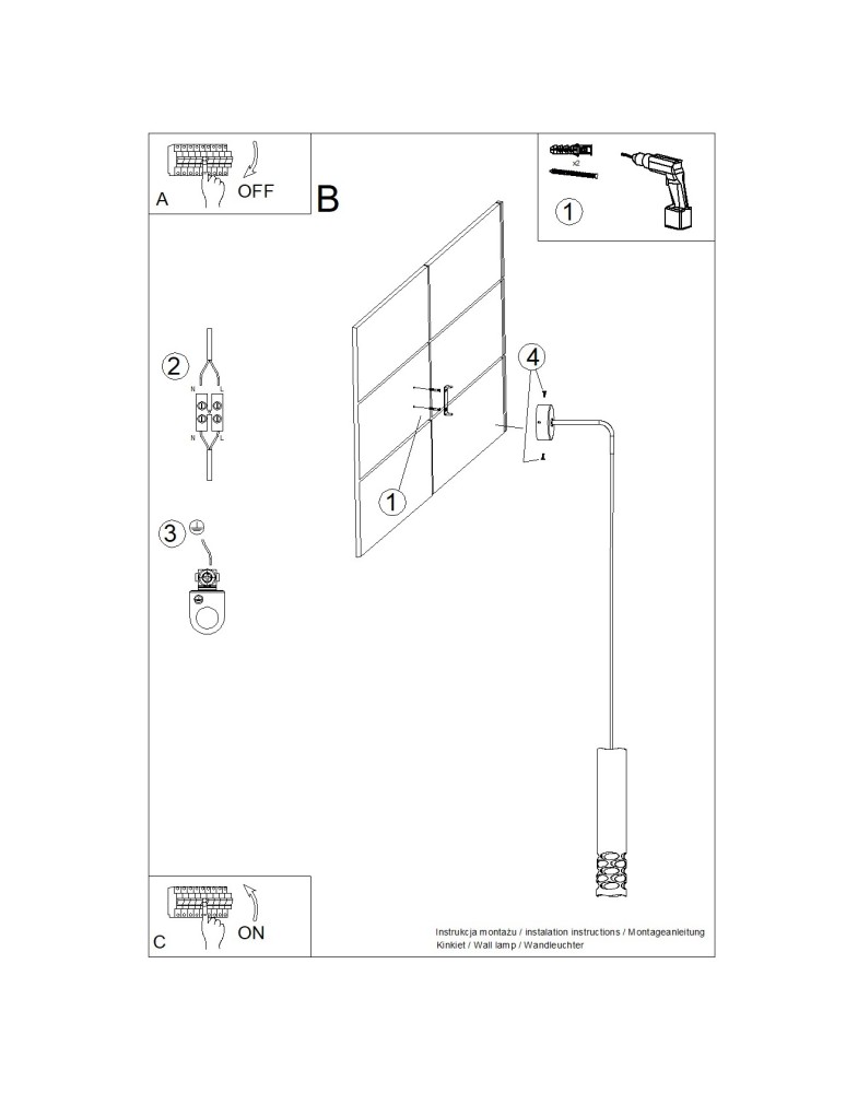 Wall lamps - Sollux Wall lamp LIRO white SL.1695 - product kolory-swiatla.pl 11