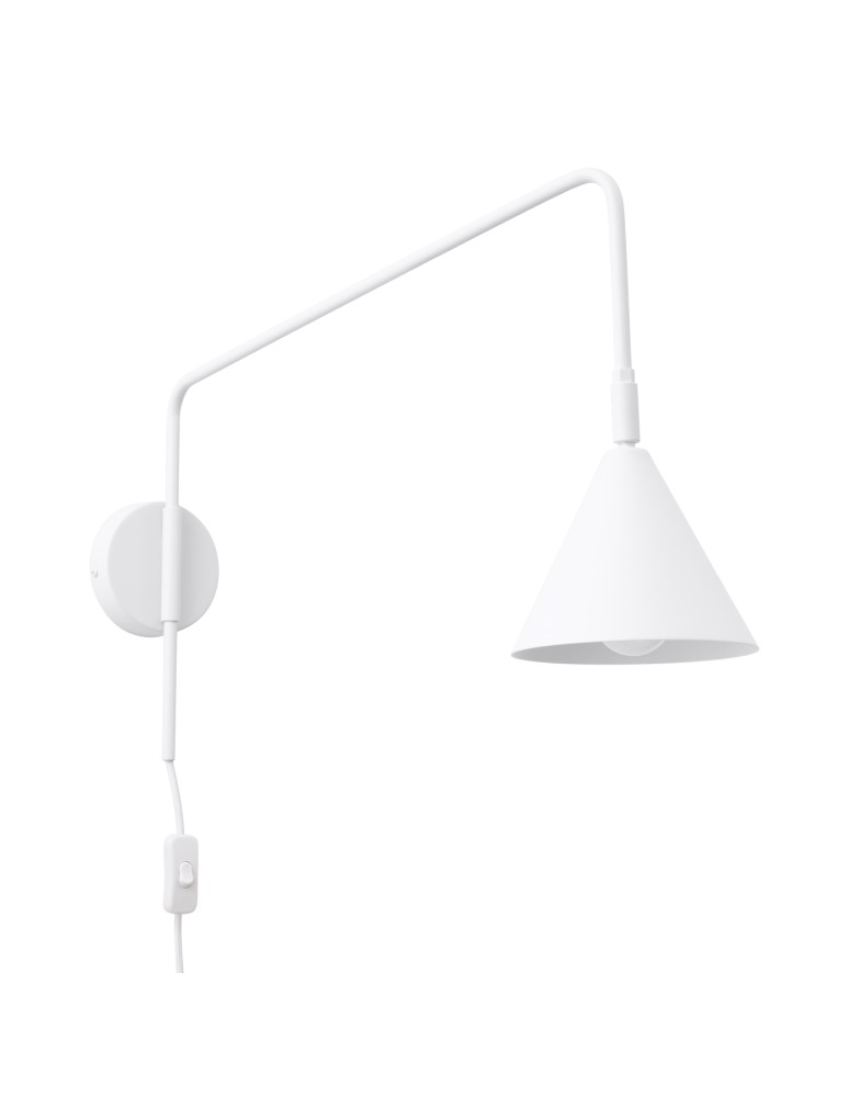 Cantilever wall lamps - Sollux NOX wall lamp white SL.1696 - product kolory-swiatla.pl 1