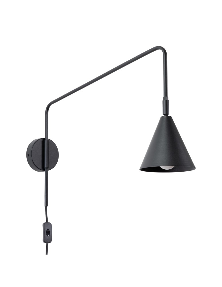 Cantilever wall lamps - Sollux NOX wall lamp black SL.1697 - product kolory-swiatla.pl 1