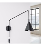 Cantilever wall lamps - Sollux NOX wall lamp black SL.1697 - product 2