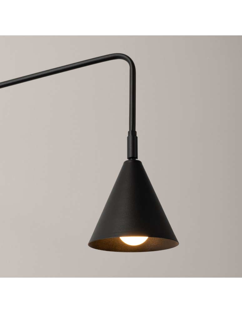 Cantilever wall lamps - Sollux NOX wall lamp black SL.1697 - product kolory-swiatla.pl 4