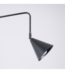Cantilever wall lamps - Sollux NOX wall lamp black SL.1697 - product 5