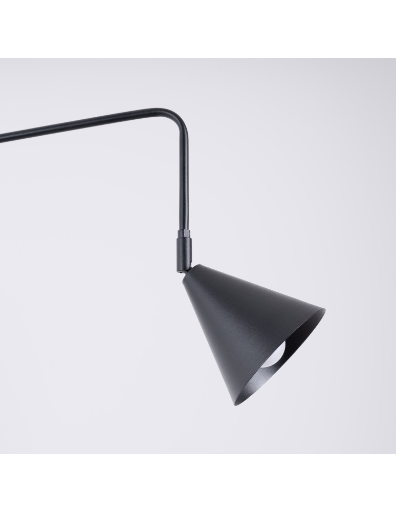 Cantilever wall lamps - Sollux NOX wall lamp black SL.1697 - product kolory-swiatla.pl 5