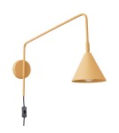 Cantilever wall lamps - Sollux NOX wall lamp gold SL.1698 - product 1