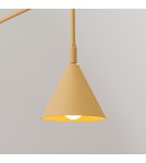 Cantilever wall lamps - Sollux NOX wall lamp gold SL.1698 - product 4