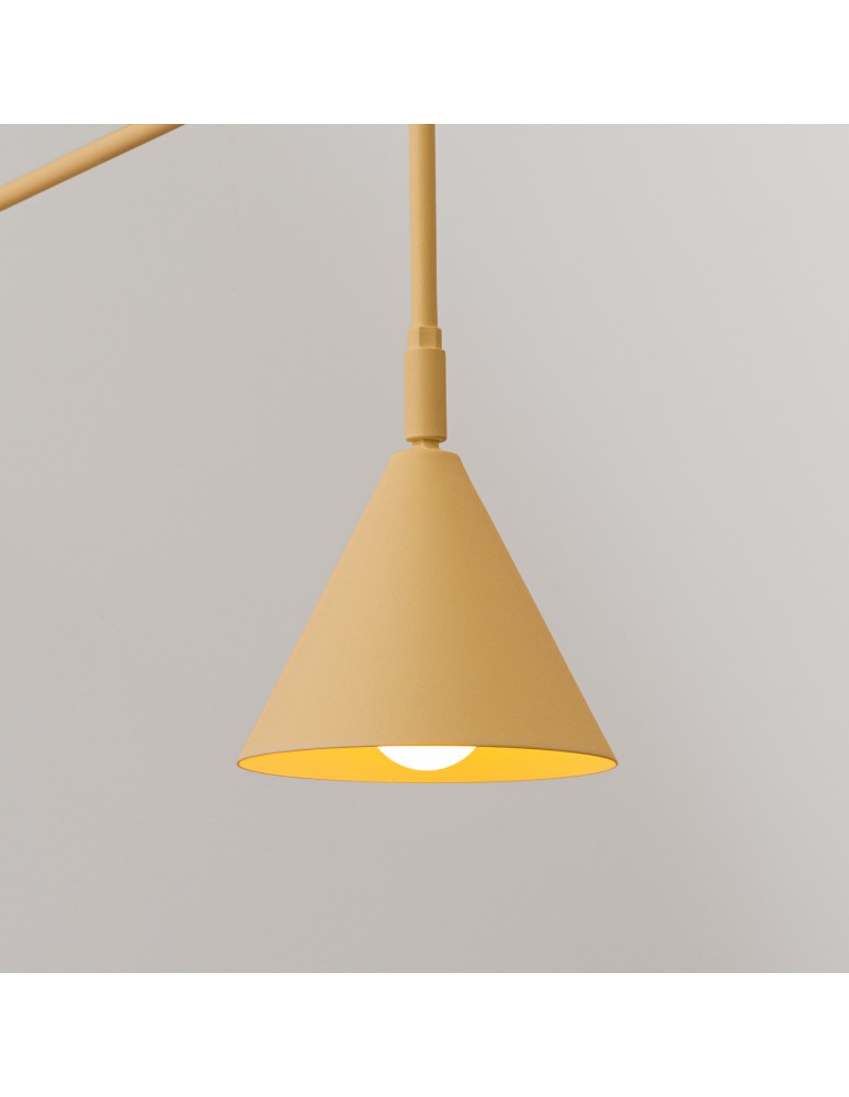 Cantilever wall lamps - Sollux NOX wall lamp gold SL.1698 - product kolory-swiatla.pl 4