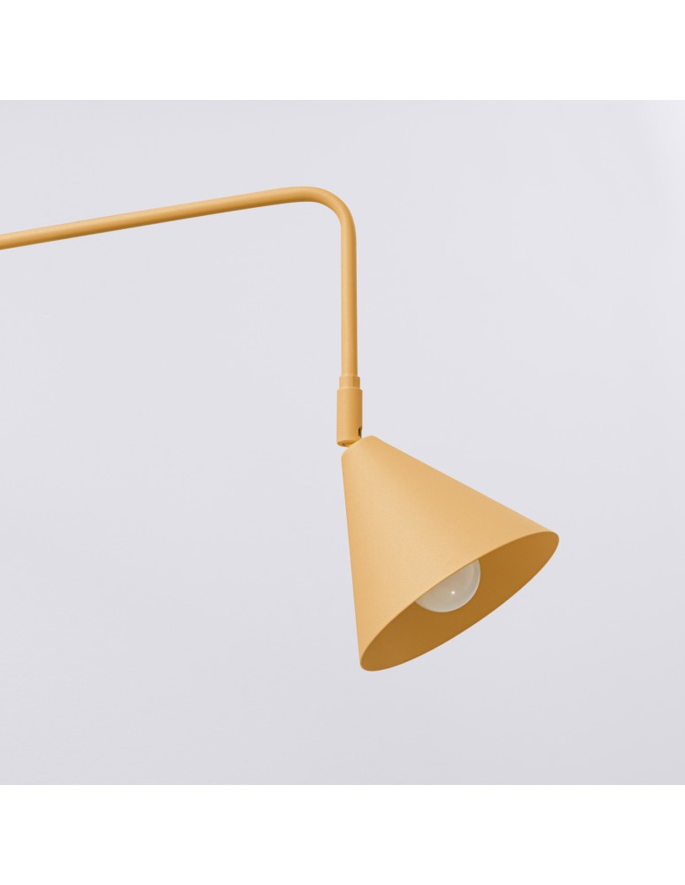 Cantilever wall lamps - Sollux NOX wall lamp gold SL.1698 - product kolory-swiatla.pl 5