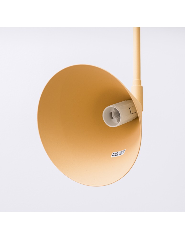 Cantilever wall lamps - Sollux NOX wall lamp gold SL.1698 - product kolory-swiatla.pl 8