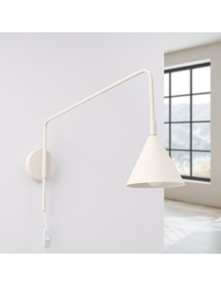 Cantilever wall lamps - Sollux NOX wall lamp beige SL.1699 - product kolory-swiatla.pl 2