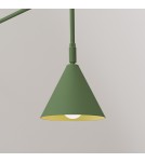 Cantilever wall lamps - Sollux Wall lamp NOX green olive SL.1700 - product 4