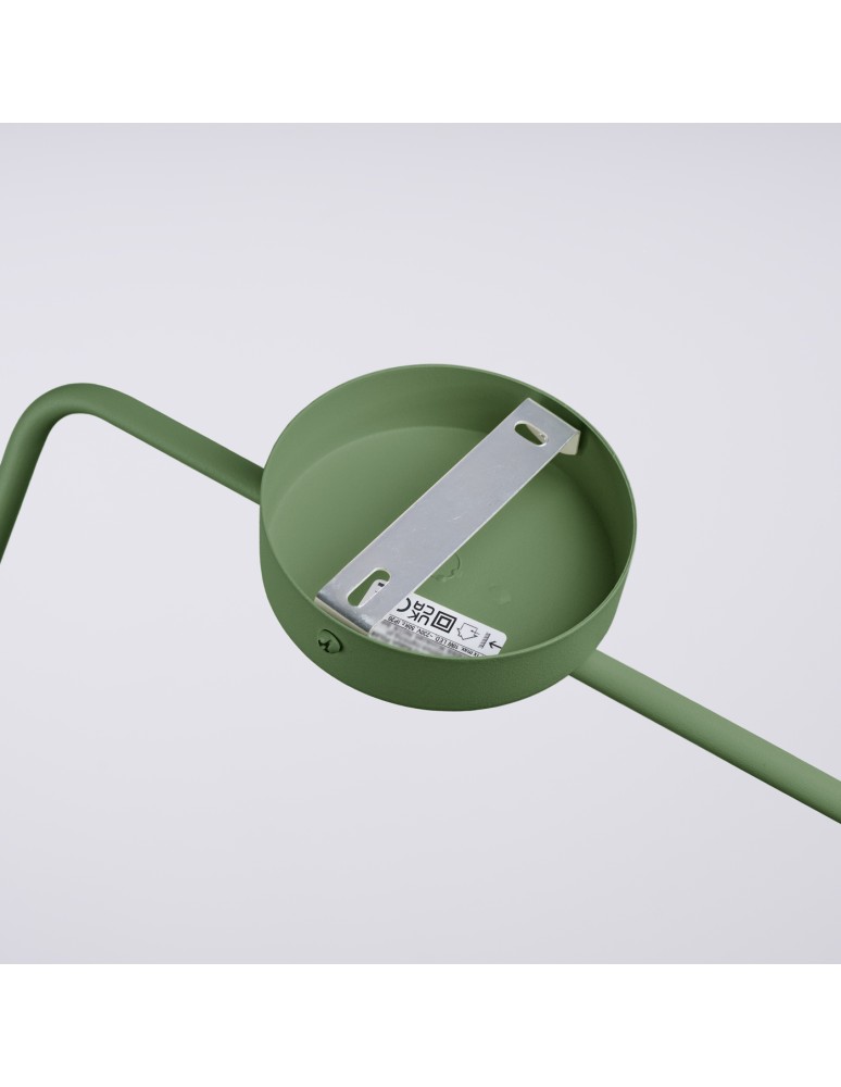 Cantilever wall lamps - Sollux Wall lamp NOX green olive SL.1700 - product kolory-swiatla.pl 9
