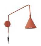 Cantilever wall lamps - Sollux Wall lamp NOX ochre red SL.1701 - product 1