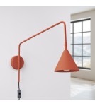Cantilever wall lamps - Sollux Wall lamp NOX ochre red SL.1701 - product 2