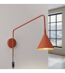 Cantilever wall lamps - Sollux Wall lamp NOX ochre red SL.1701 - product 3