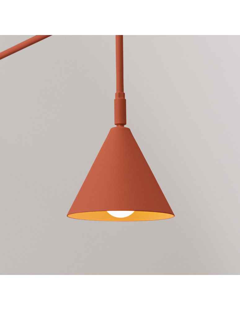 Cantilever wall lamps - Sollux Wall lamp NOX ochre red SL.1701 - product kolory-swiatla.pl 4