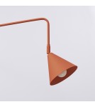 Cantilever wall lamps - Sollux Wall lamp NOX ochre red SL.1701 - product 5