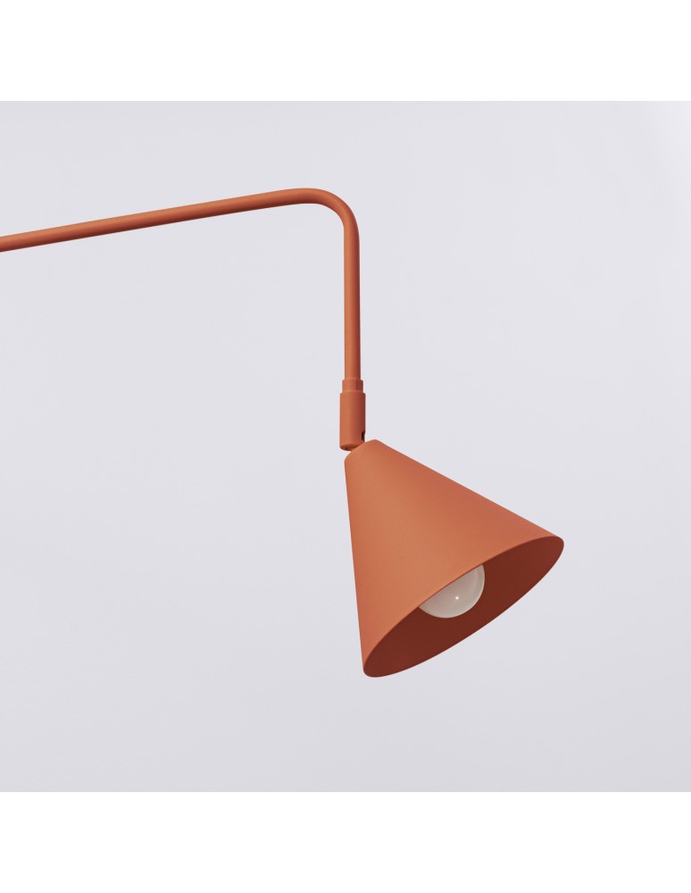 Cantilever wall lamps - Sollux Wall lamp NOX ochre red SL.1701 - product kolory-swiatla.pl 5