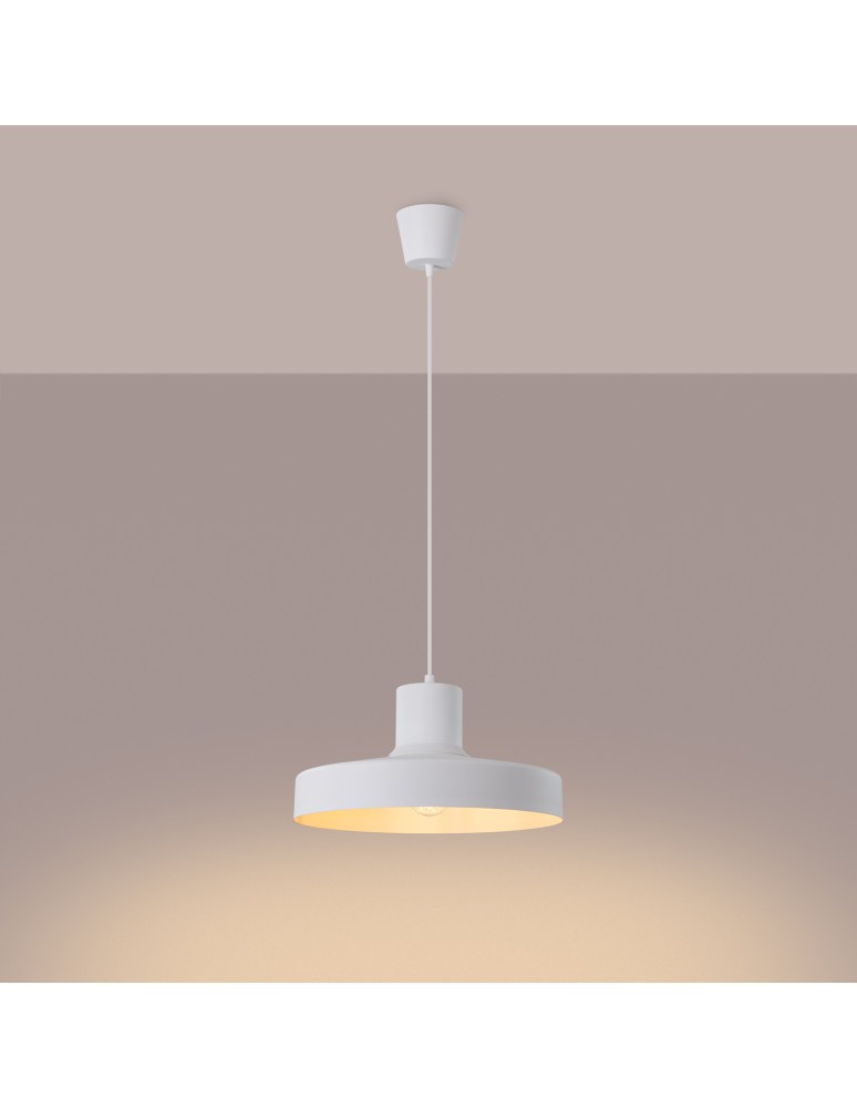 Scandinavian style pendant lamps - Sollux BILO pendant lamp white SL.1702 - product kolory-swiatla.pl 3