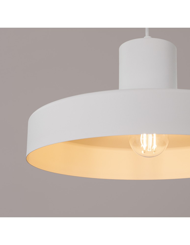 Scandinavian style pendant lamps - Sollux BILO pendant lamp white SL.1702 - product kolory-swiatla.pl 4