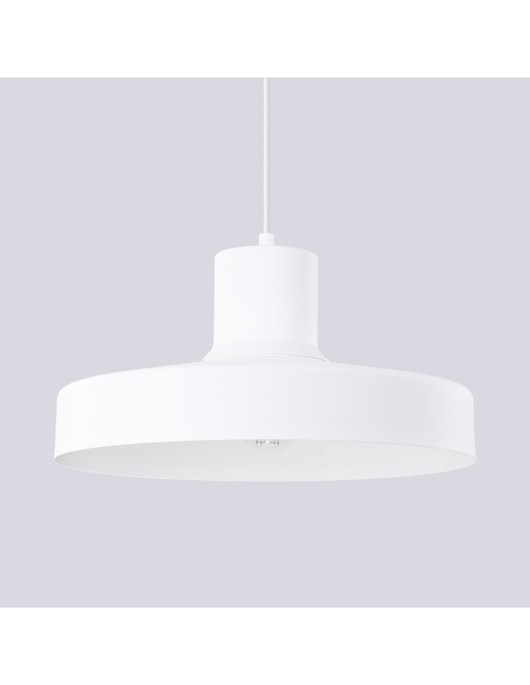 Scandinavian style pendant lamps - Sollux BILO pendant lamp white SL.1702 - product kolory-swiatla.pl 5
